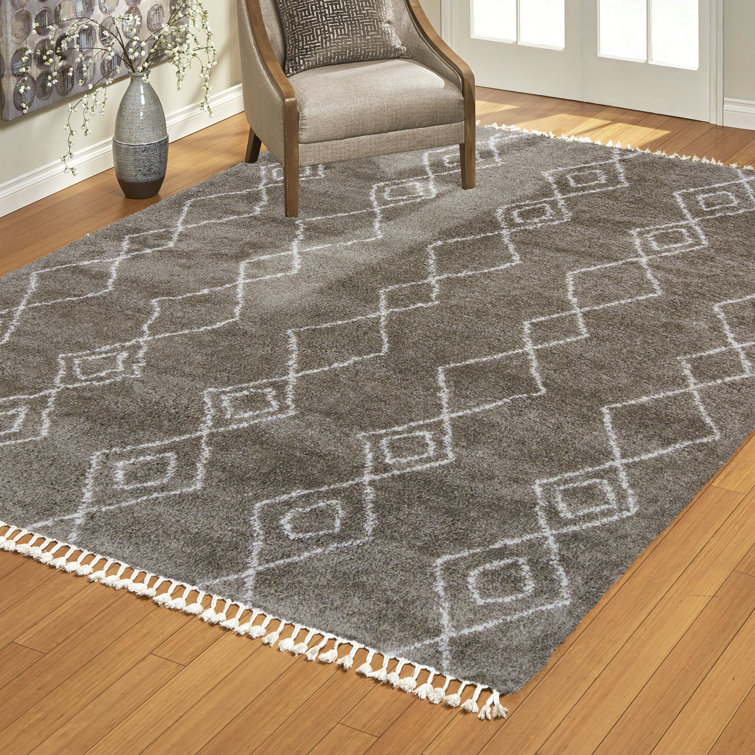 Gertmenian Dasha Abstract Flatweave Brown Area Rug Wayfair Canada